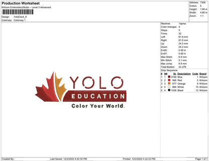 Yolo Education