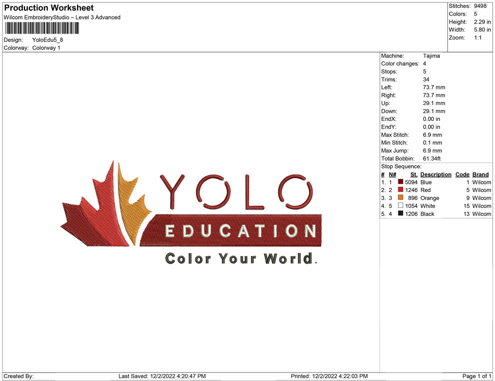 Yolo Education