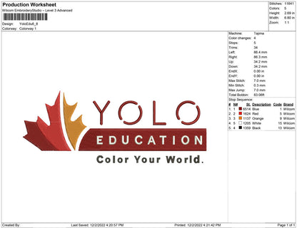 Yolo Education