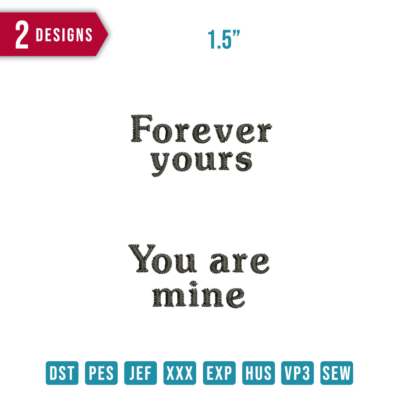 You are mine and Forever yours for wrist