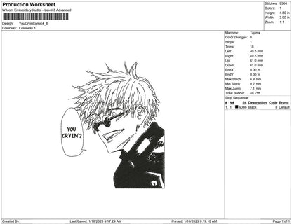 you cryin comic
