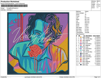 Young Blood Poster