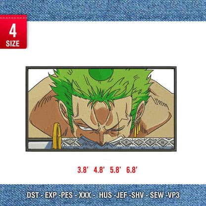 Zoro Bite The Sword