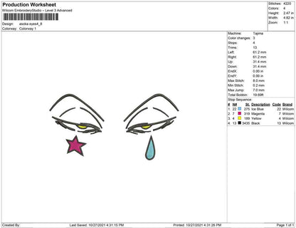 Hisoka eyes