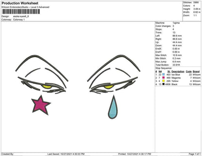 Hisoka eyes