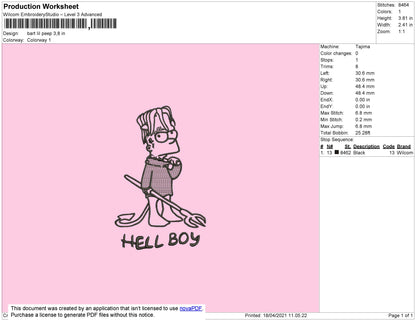 Bart Lil Peep