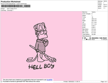 Bart Lil Peep