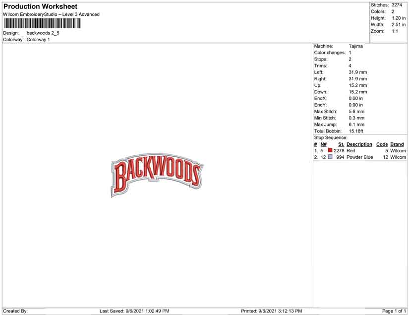 Backwoods logo minis