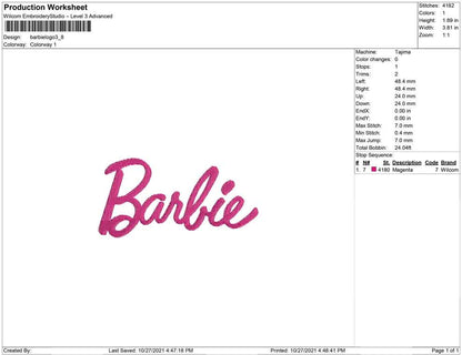 Barbie logo