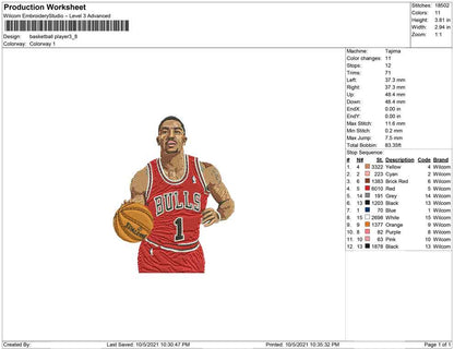 Basketball-Spieler
