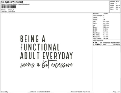being a functional
