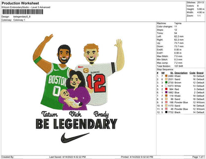 Be Legendary