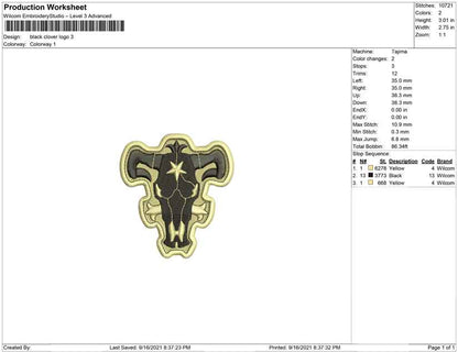 Black Clover Logo