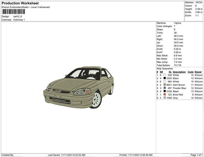 Car H