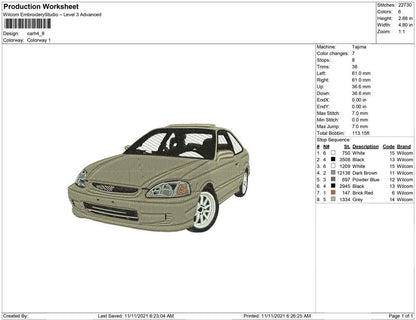 Car H
