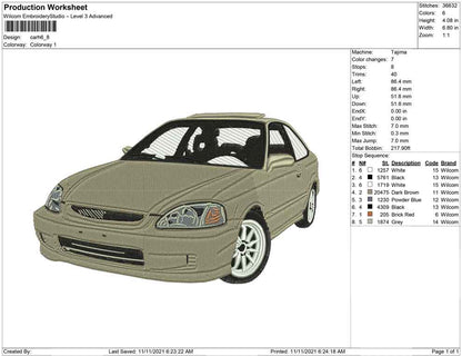 Car H