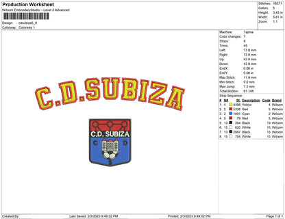 CDSUBIZA