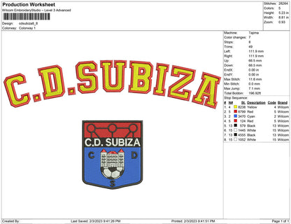 CDSUBIZA