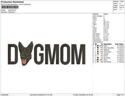 Dogmom black