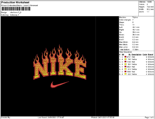 Nike Flame / Nike Fire