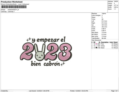 Empezar 2023