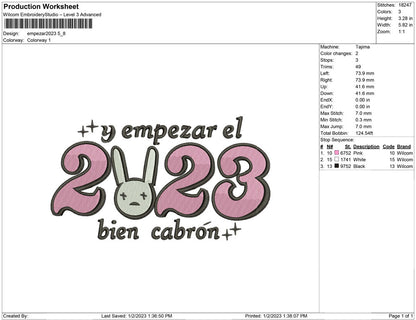 Empezar 2023