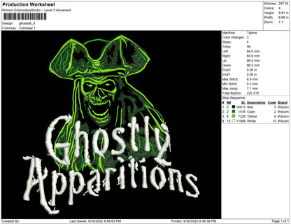 Ghostly Apparition