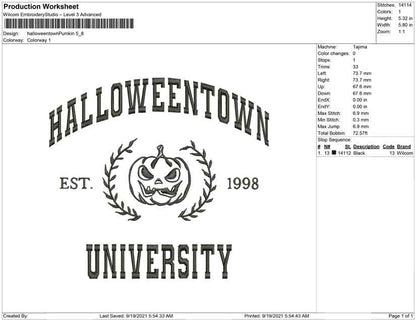 Halloweeentown Pumkin