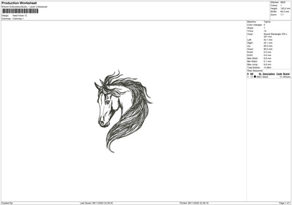 Horse Scribble