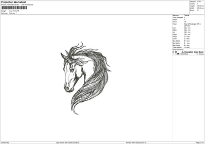 Horse Scribble