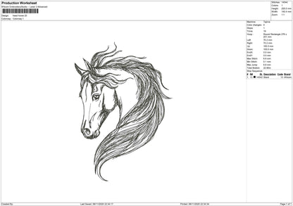 Horse Scribble