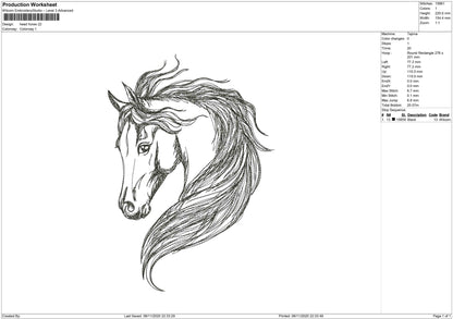 Horse Scribble