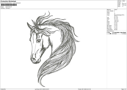 Horse Scribble