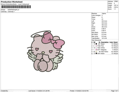 Hello kitty Angel
