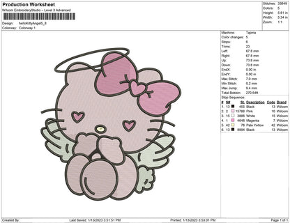 Hello kitty Angel