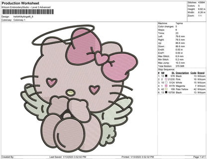Hello kitty Angel