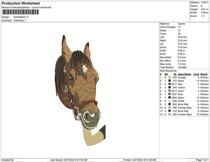 Horse Face