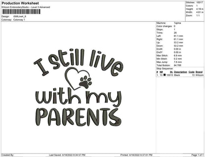 I still Live with My Parents