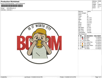 Is Worth it Boom