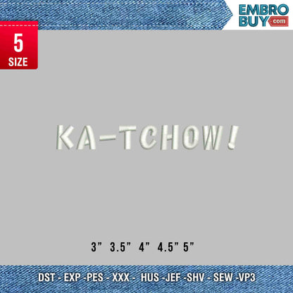 ka-tchou text