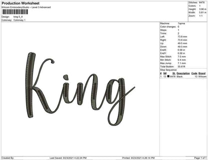 King