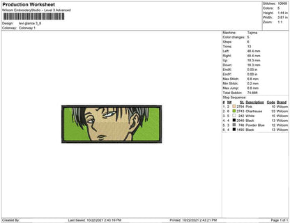 Levi Glance box