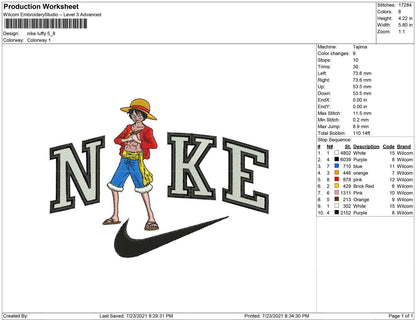 Nike Luffy