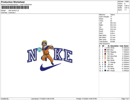 Nike Naruto