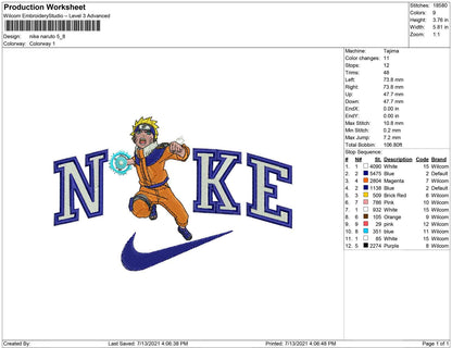 Nike Naruto