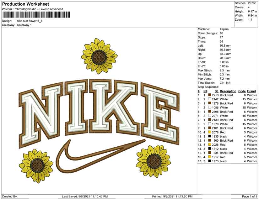 Nike Sunflower