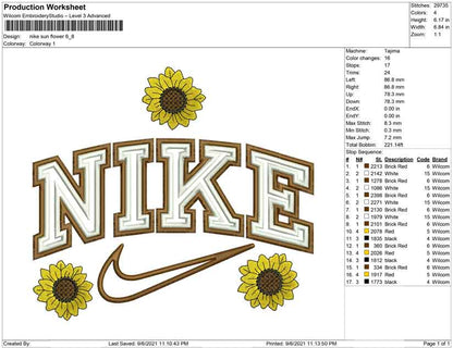 Nike Sunflower