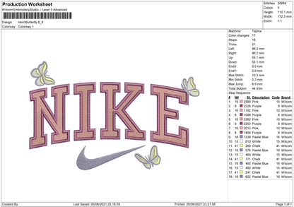 Nike Butterflies