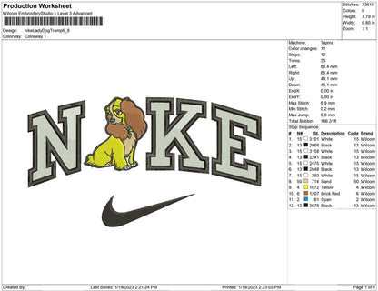 Nike Lady Dog tramp