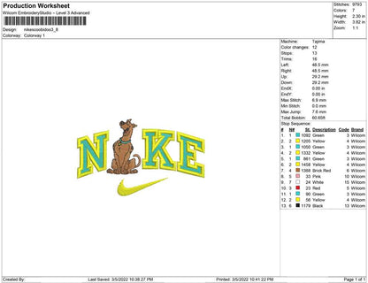 Nike Scoobidoo